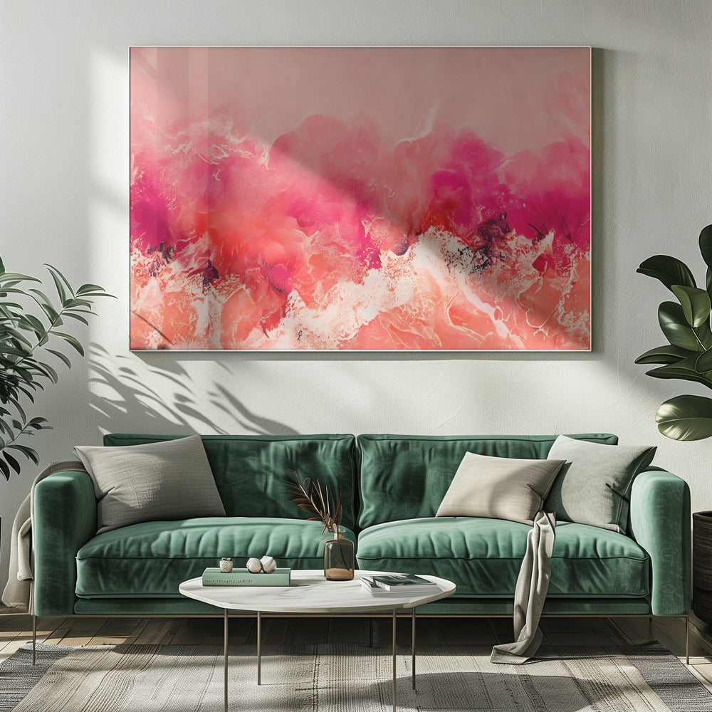 Purpurner Horizont | Leinwand