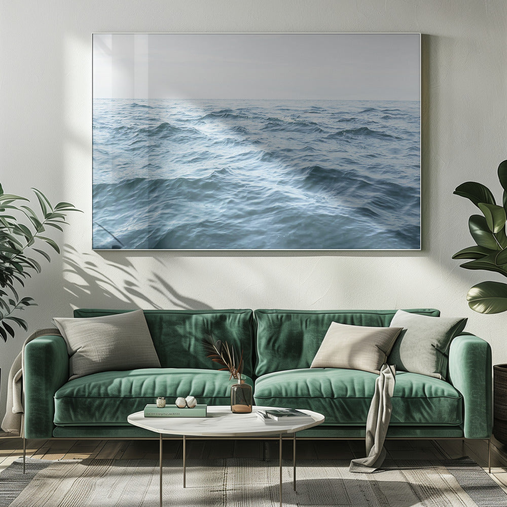 Wellenförmiger Horizont | Leinwand