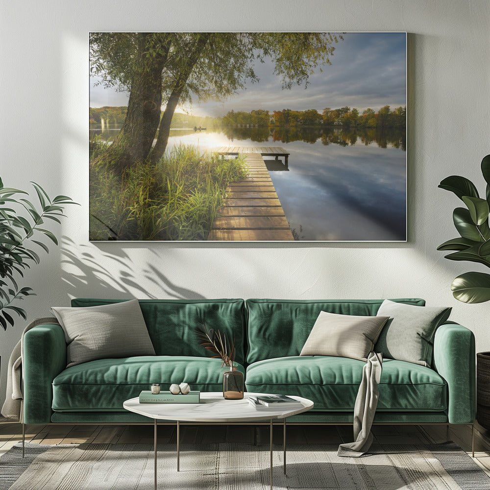 Guten Morgen Jetty | Leinwand