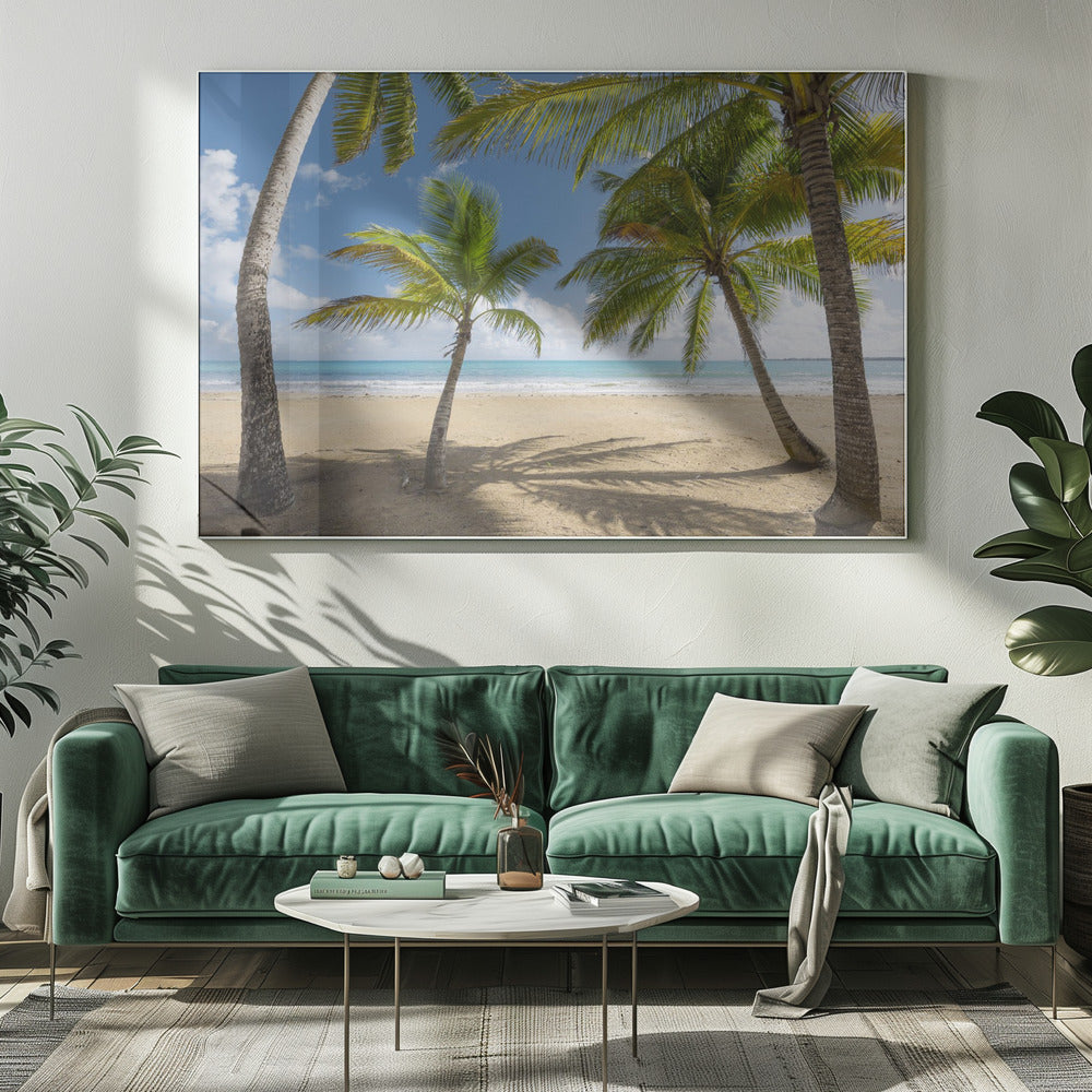 Palmy Beach II | Leinwand