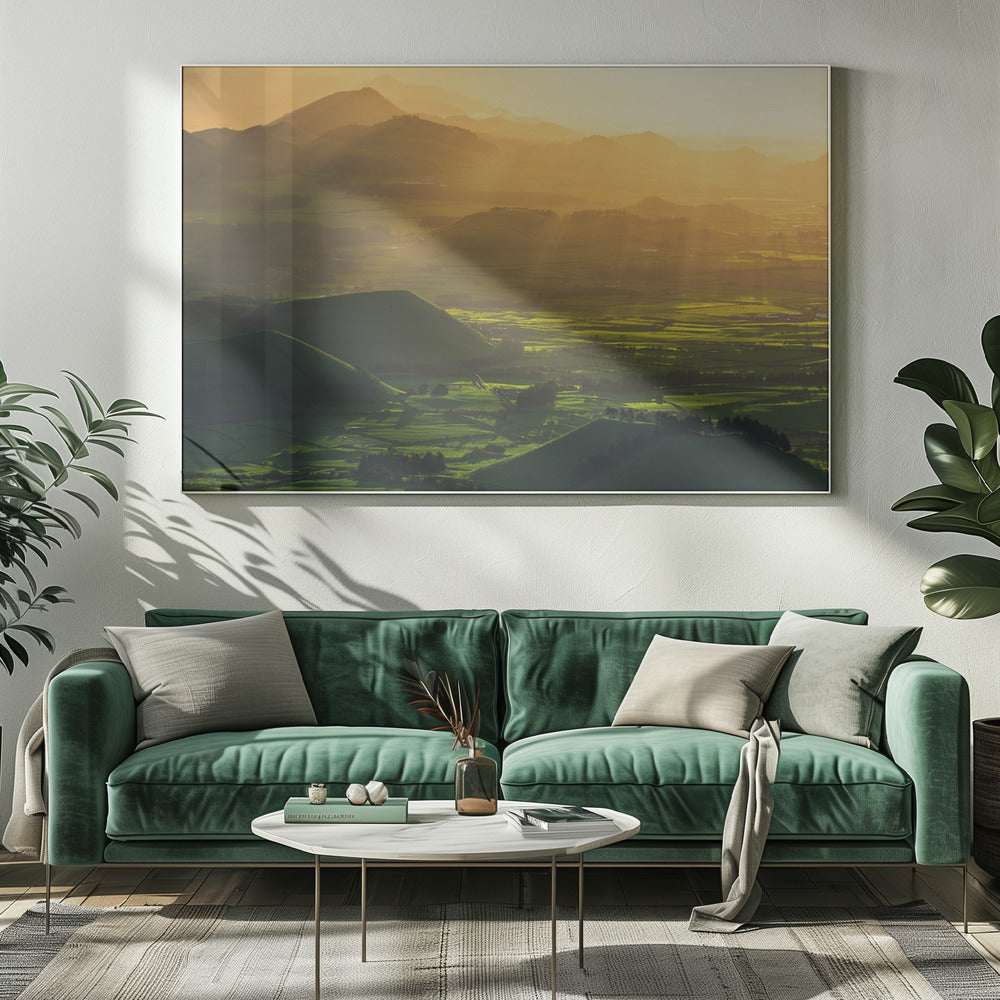 Strahlen der Hoffnung | Leinwand