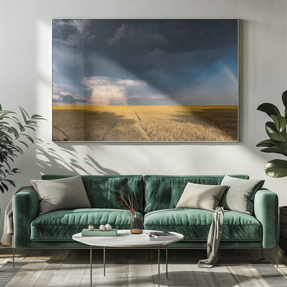 Gold und Donner | Leinwand
