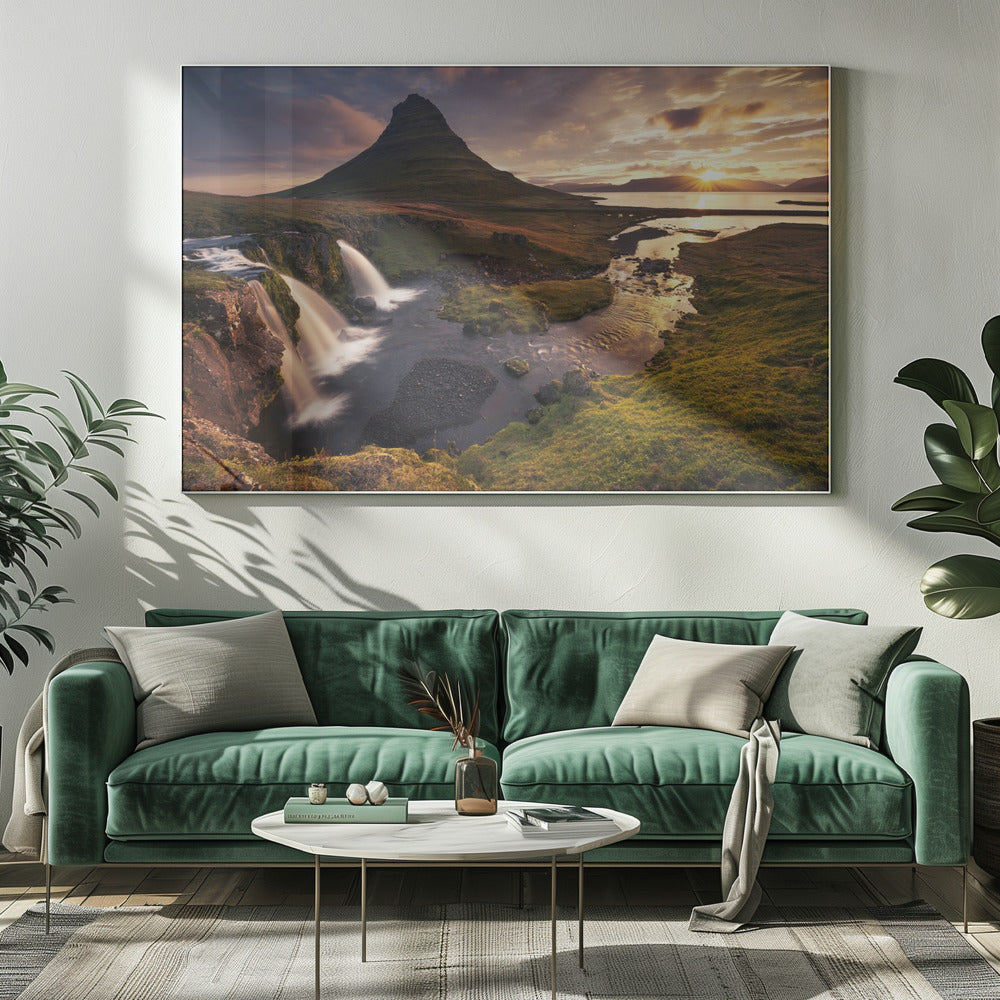 Guten Morgen Island | Leinwand