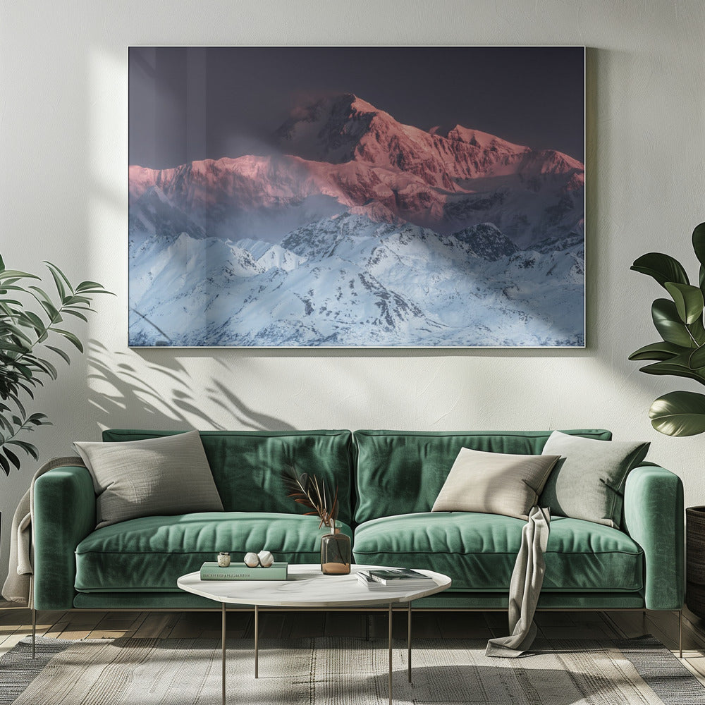 Mount Denali Panorama | Leinwand