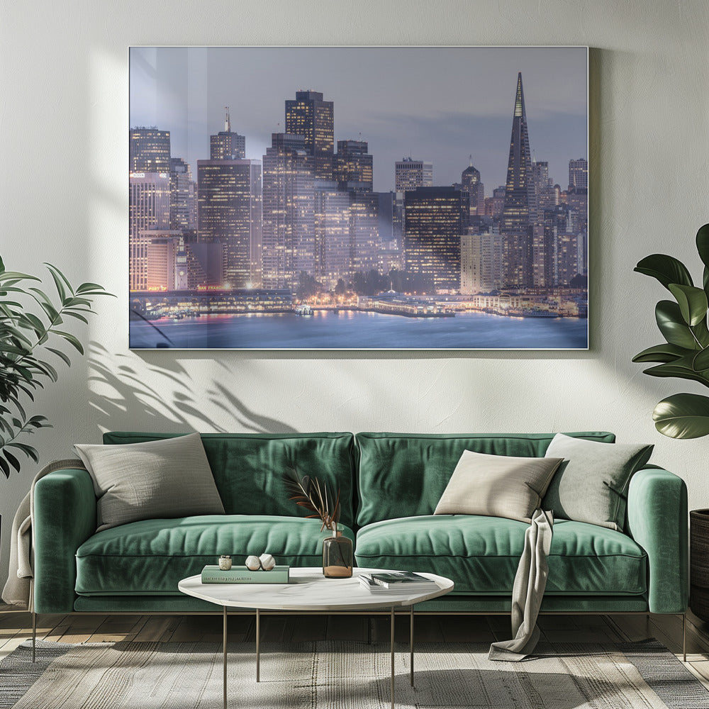 Skyline von San Francisco | Leinwand