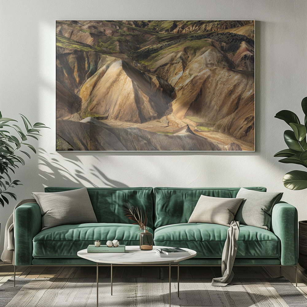 Bunte Erde | Leinwand