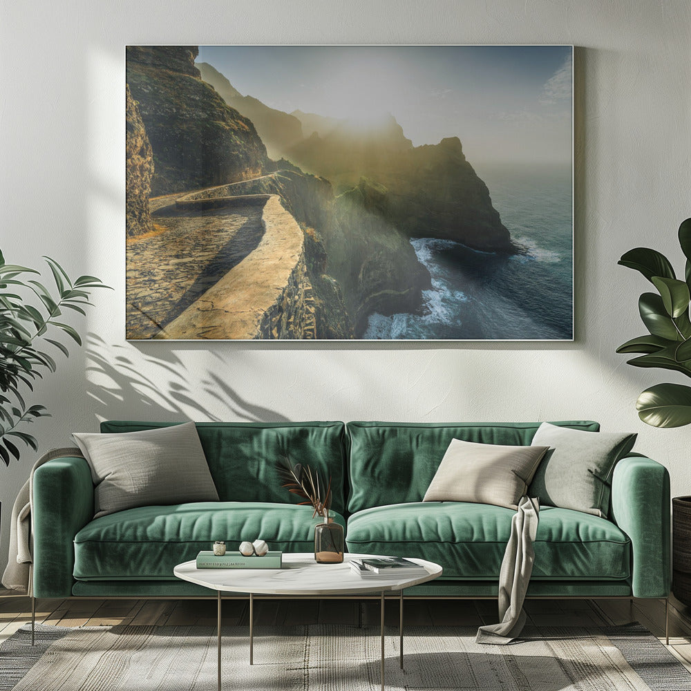 Klippenspaziergang | Leinwand