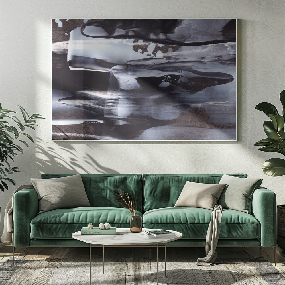 Mystische Flussformen | Leinwand