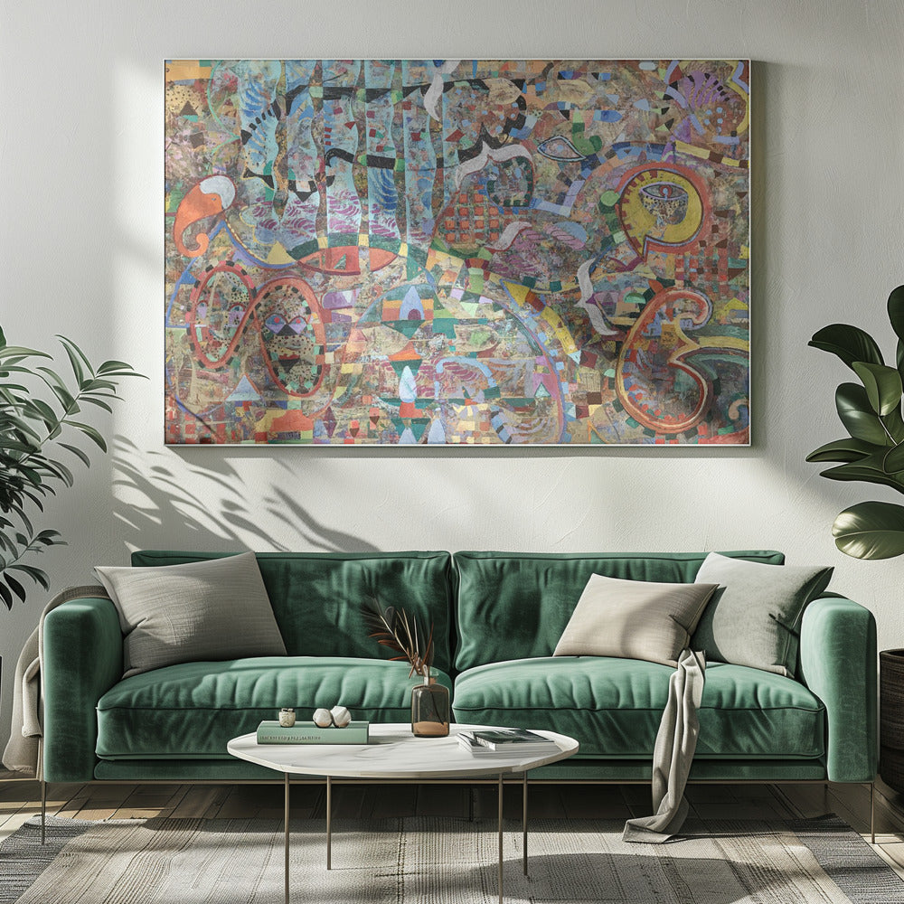 Flying towards Eternity | Canvas