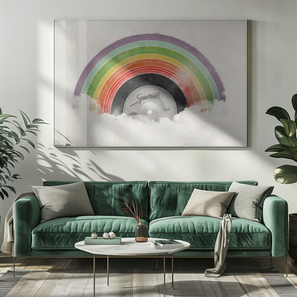 Regenbogen-Klassiker | Leinwand