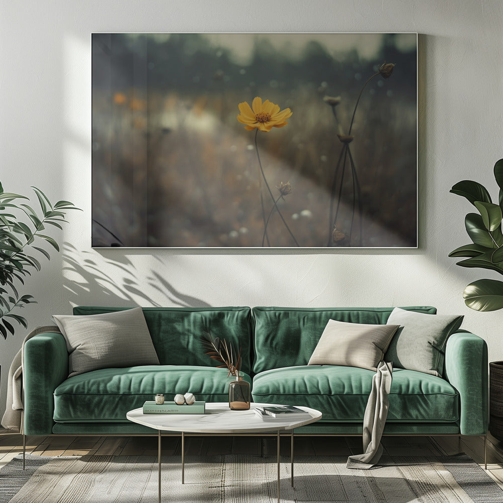 Einsame Pumphose | Leinwand