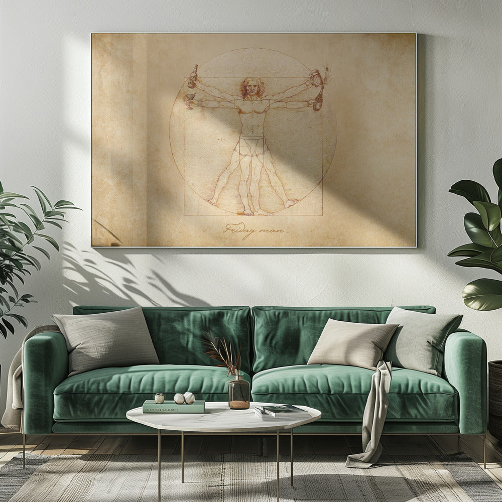 Freitagsmann | Leinwand