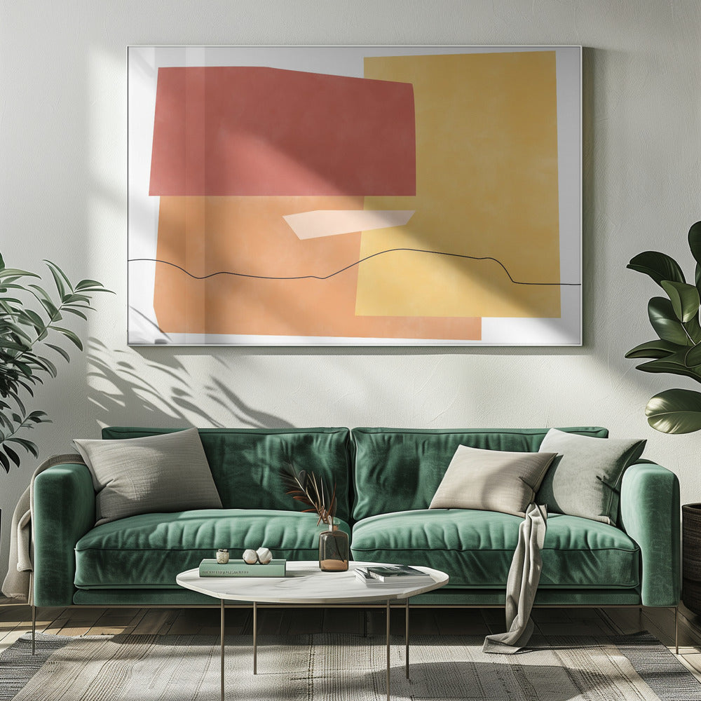 Abstrakte Horizonte | Leinwand