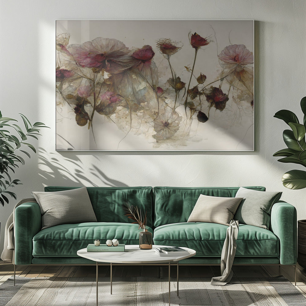 Delicate Petal Dance | Canvas