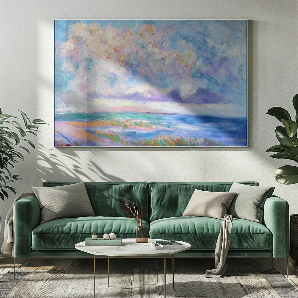 Naturinspirierte Landschaft | Leinwand