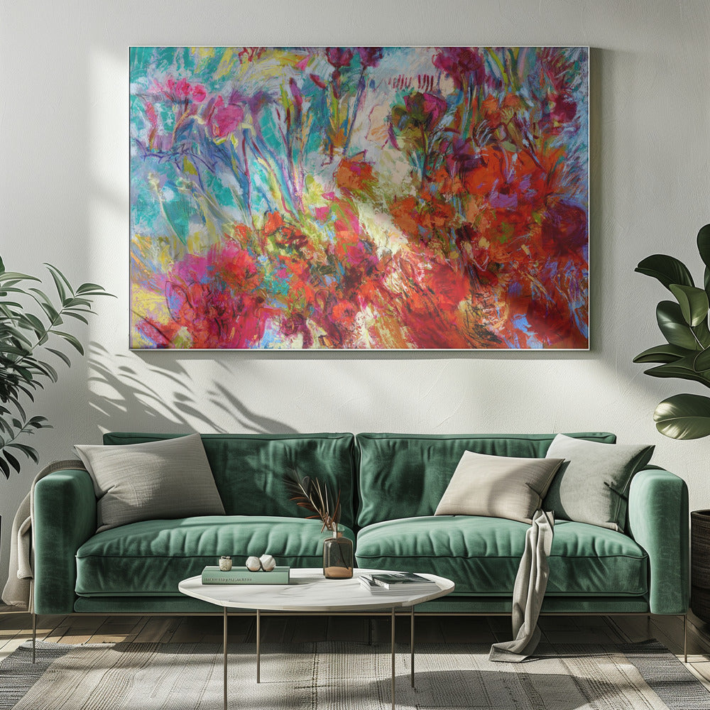 Botanische Ausstrahlung | Leinwand