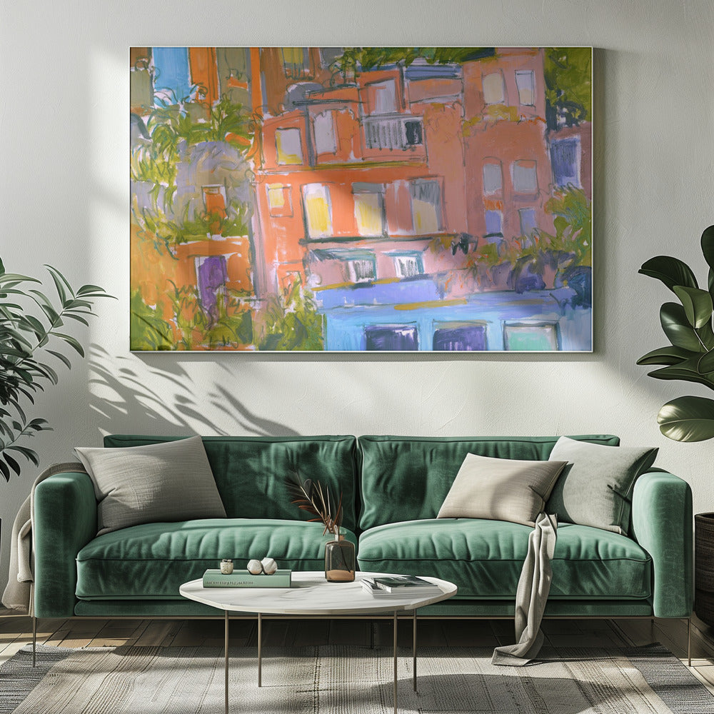 Urbane Architektur | Leinwand