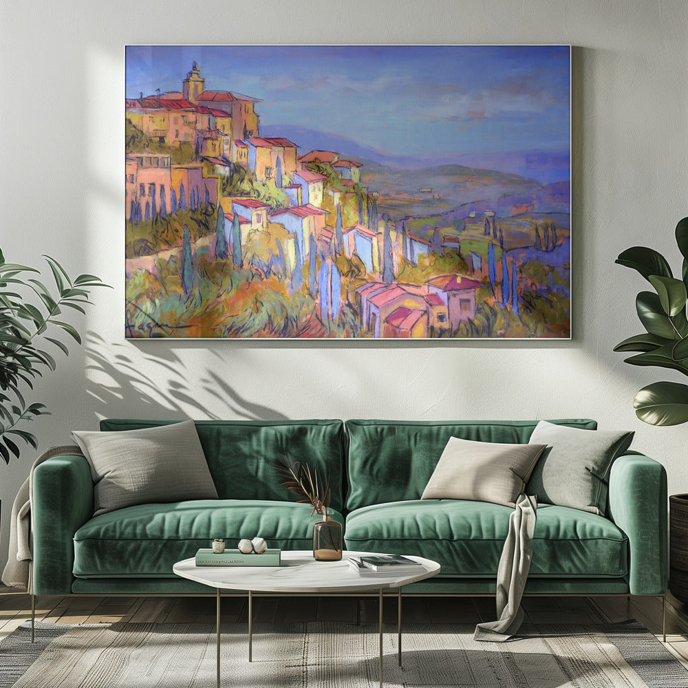 Hilltop Serenity | Leinwand
