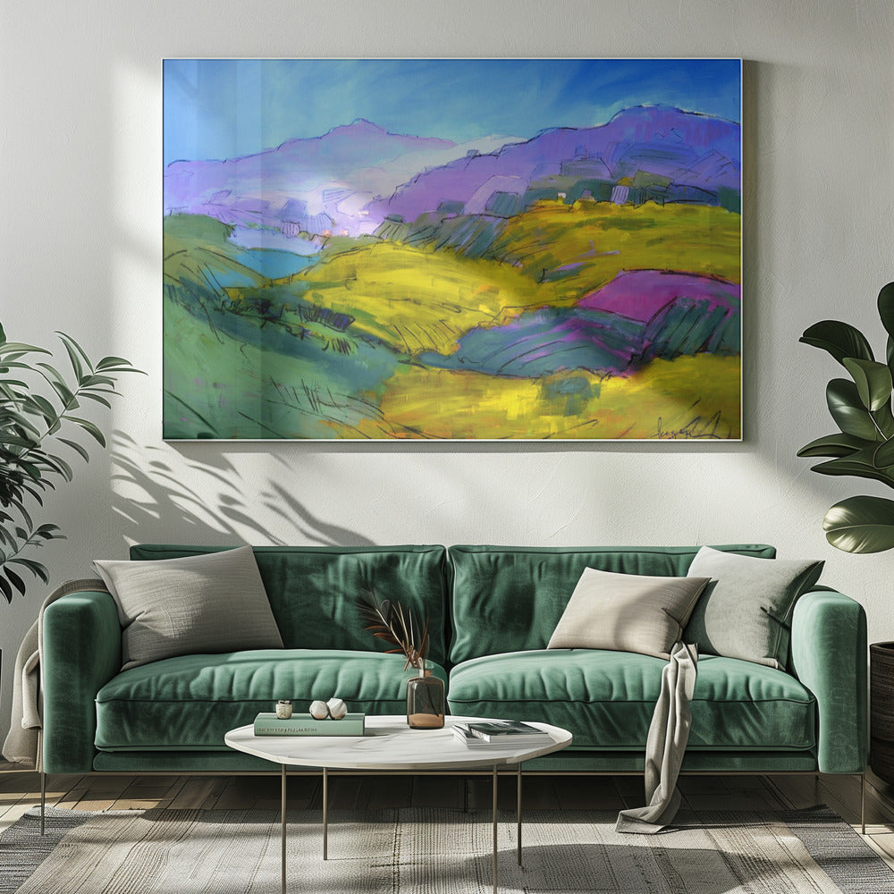 Hügel | Leinwand