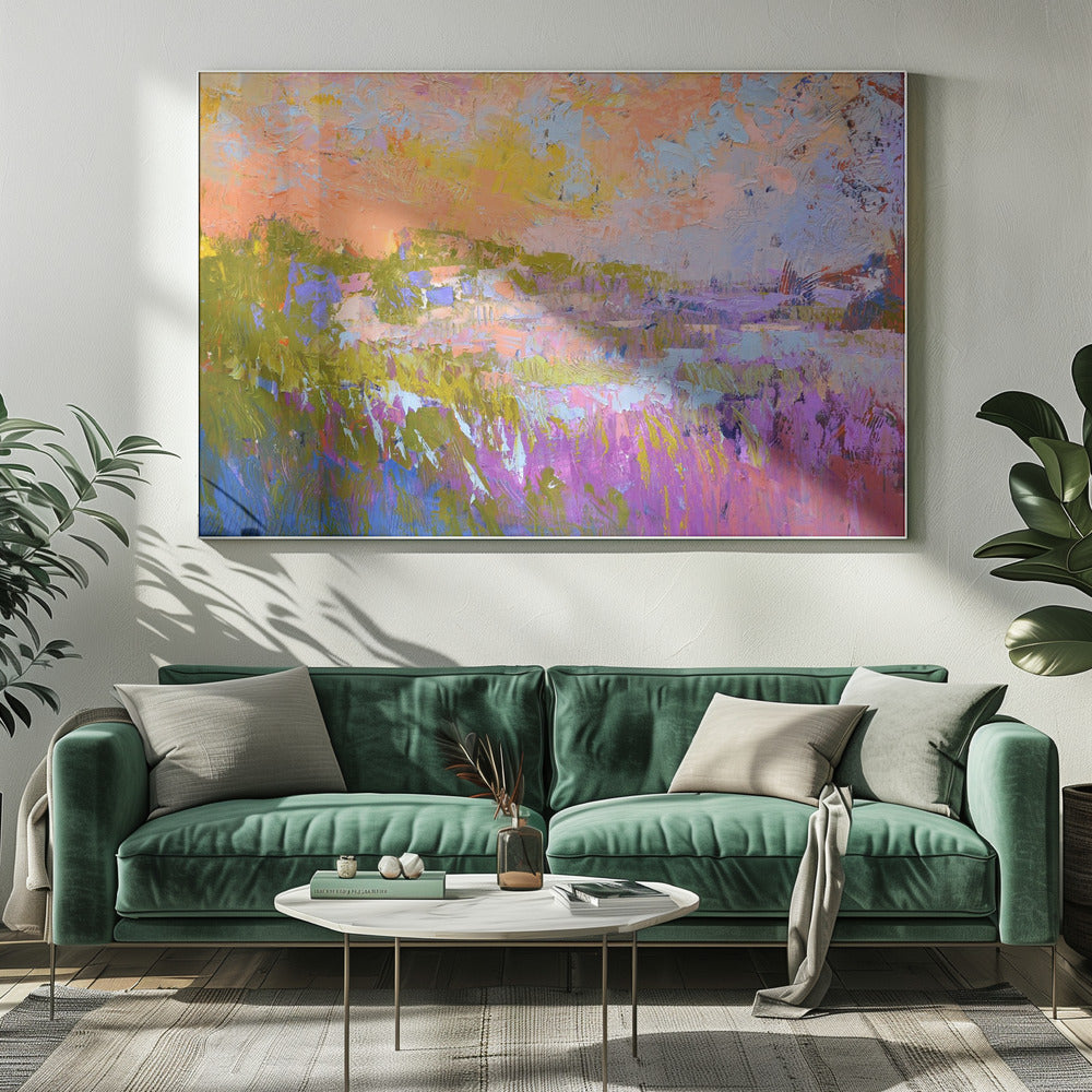 Pastell Horizonte | Leinwand