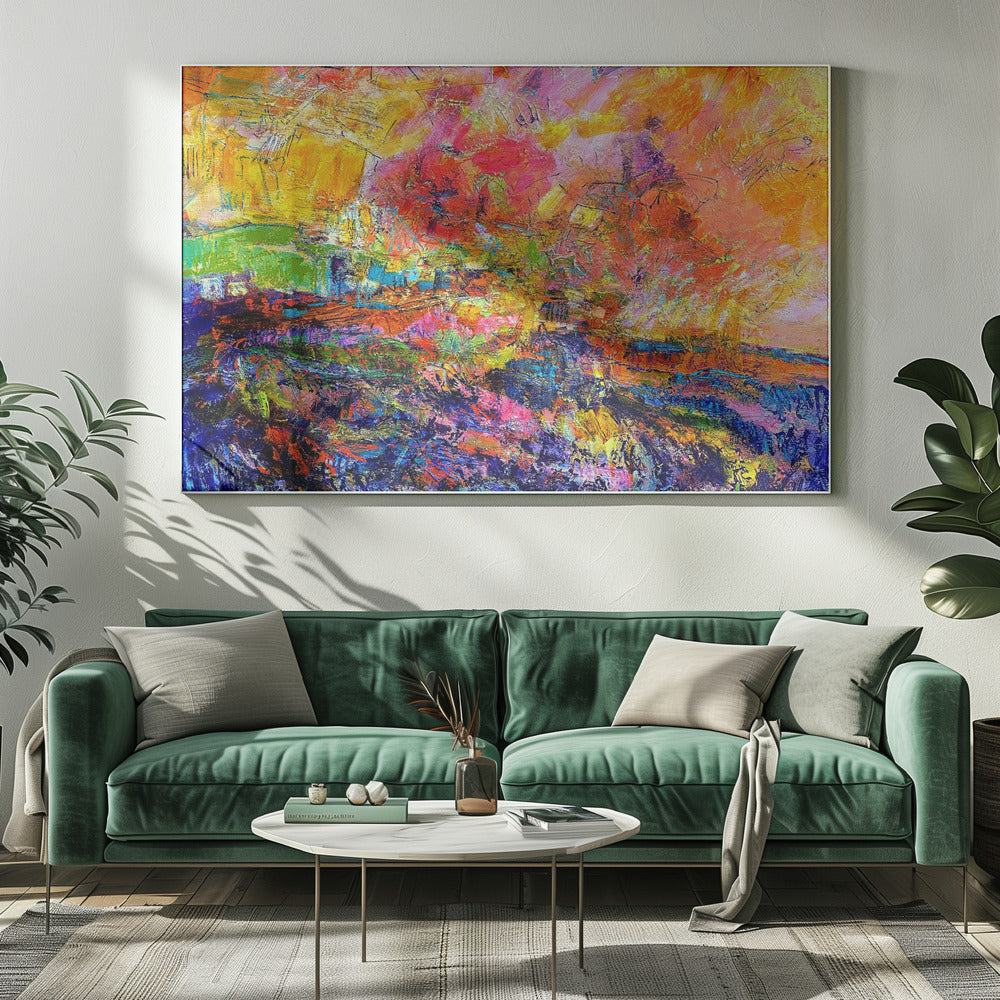 Enthüllte florale Brillanz | Leinwand