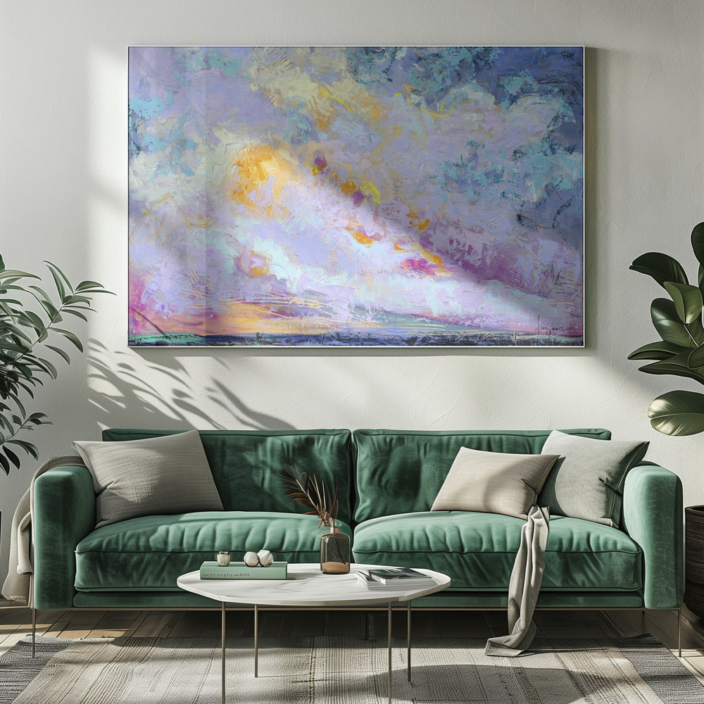 Ätherische Himmel | Leinwand