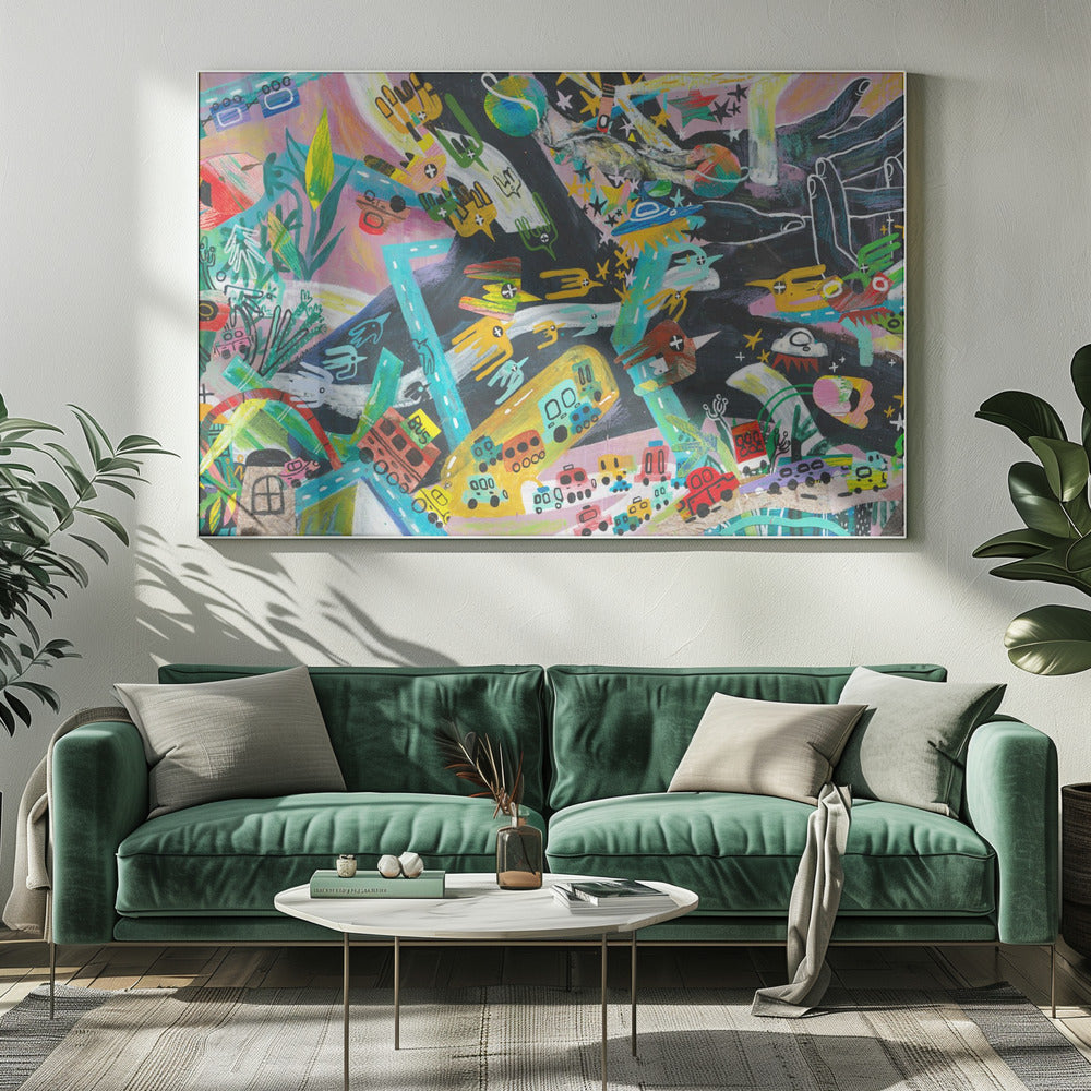 Meine Welt | Leinwand