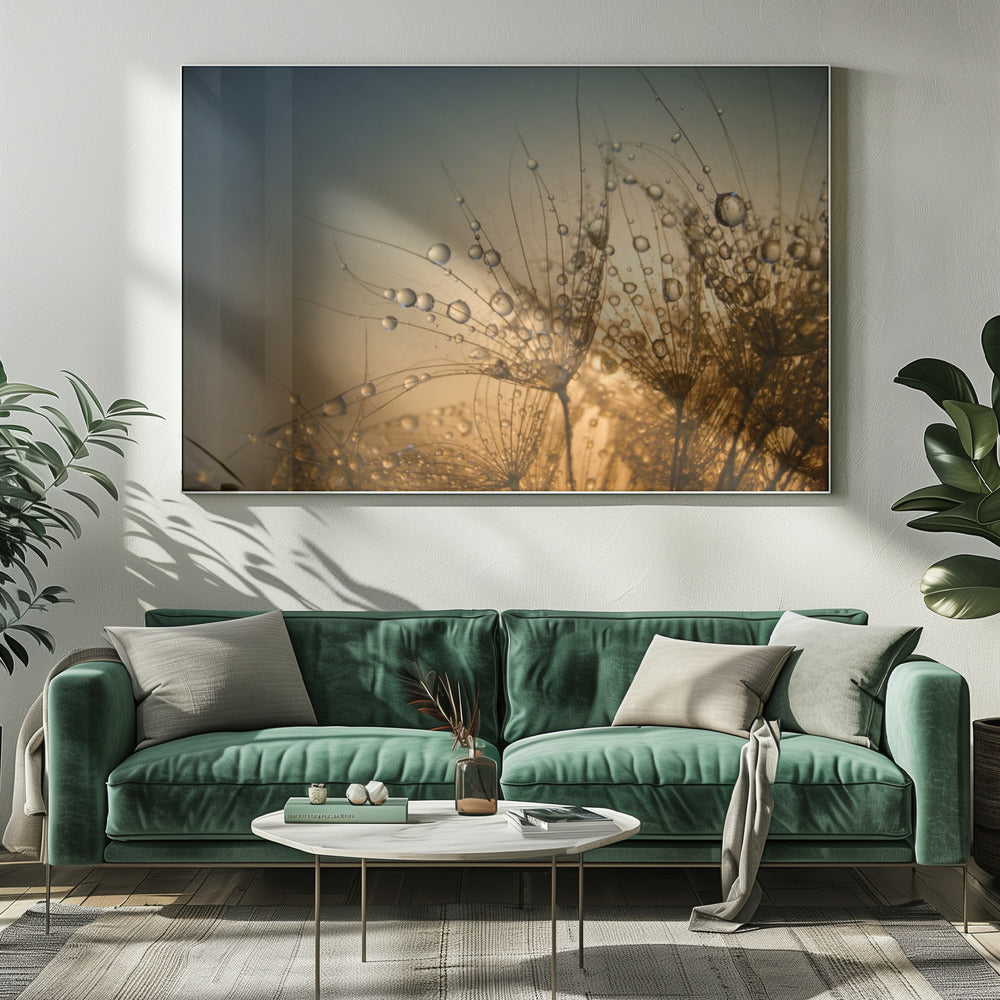 Zart ist die Nacht | Leinwand