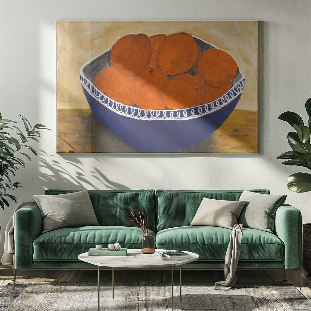 Sehr Orange | Leinwand