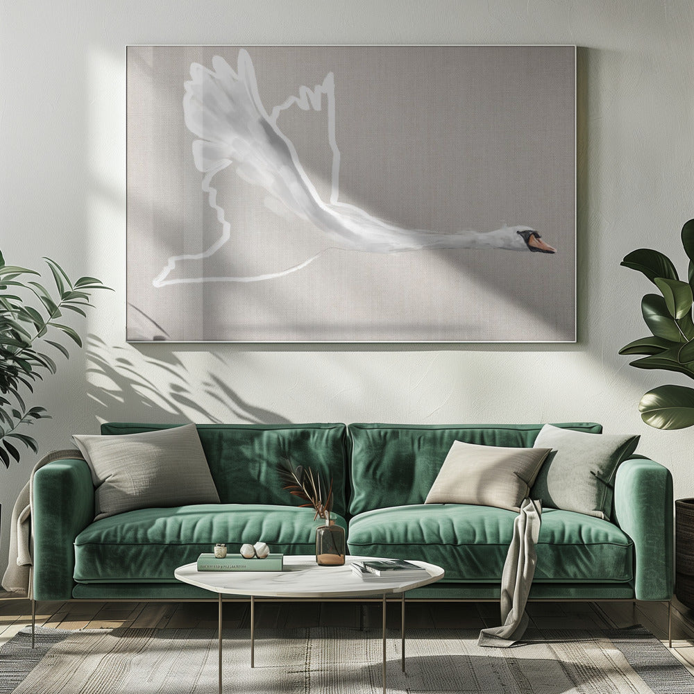 Geflügelter (Leinwand) | Leinwand