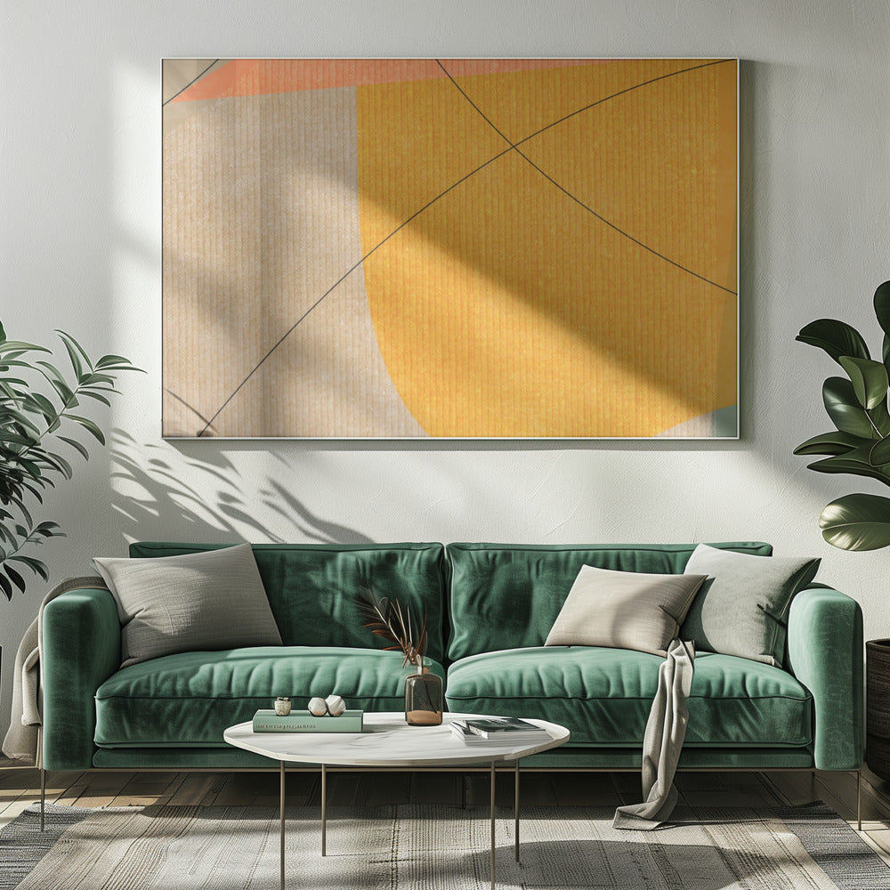 Naturfreundliche Terrakotta 5 Aquarell Kopie | Leinwand