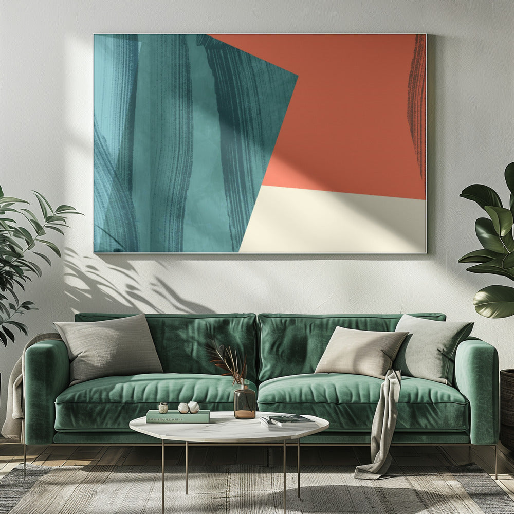 Ecken 2 Kopie | Leinwand