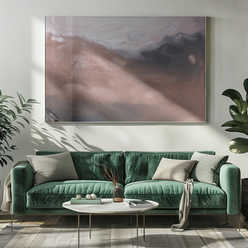 Tanzen mit der Dunkelheit | Leinwand