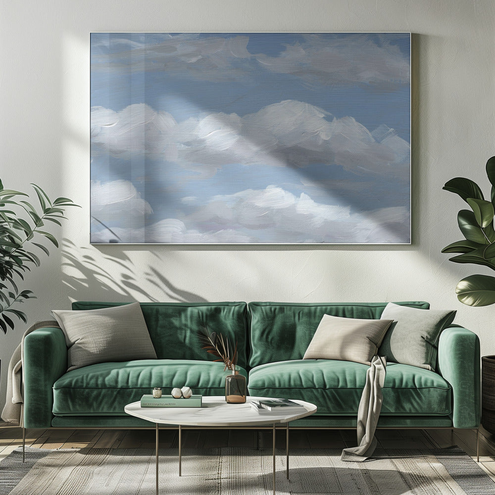 Sommerwolken | Leinwand