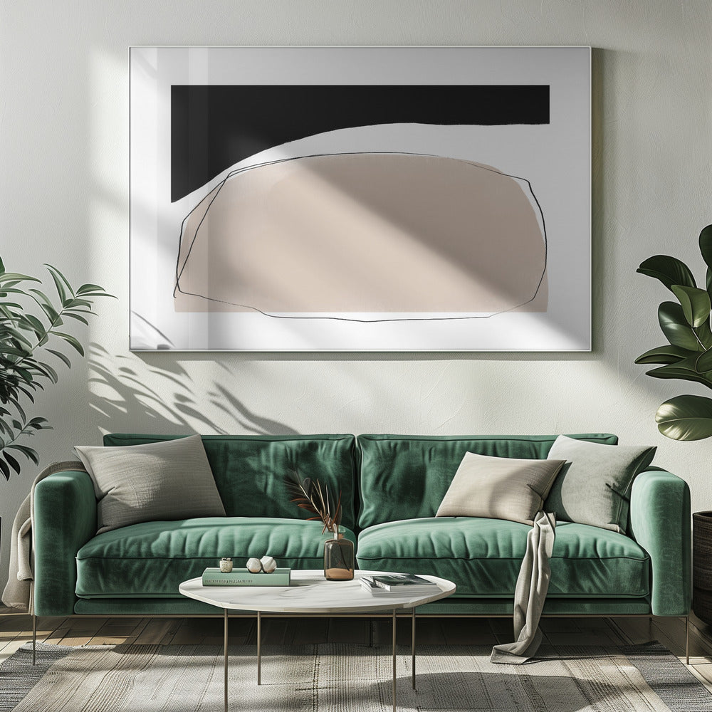 Minimale Harmonie | Leinwand
