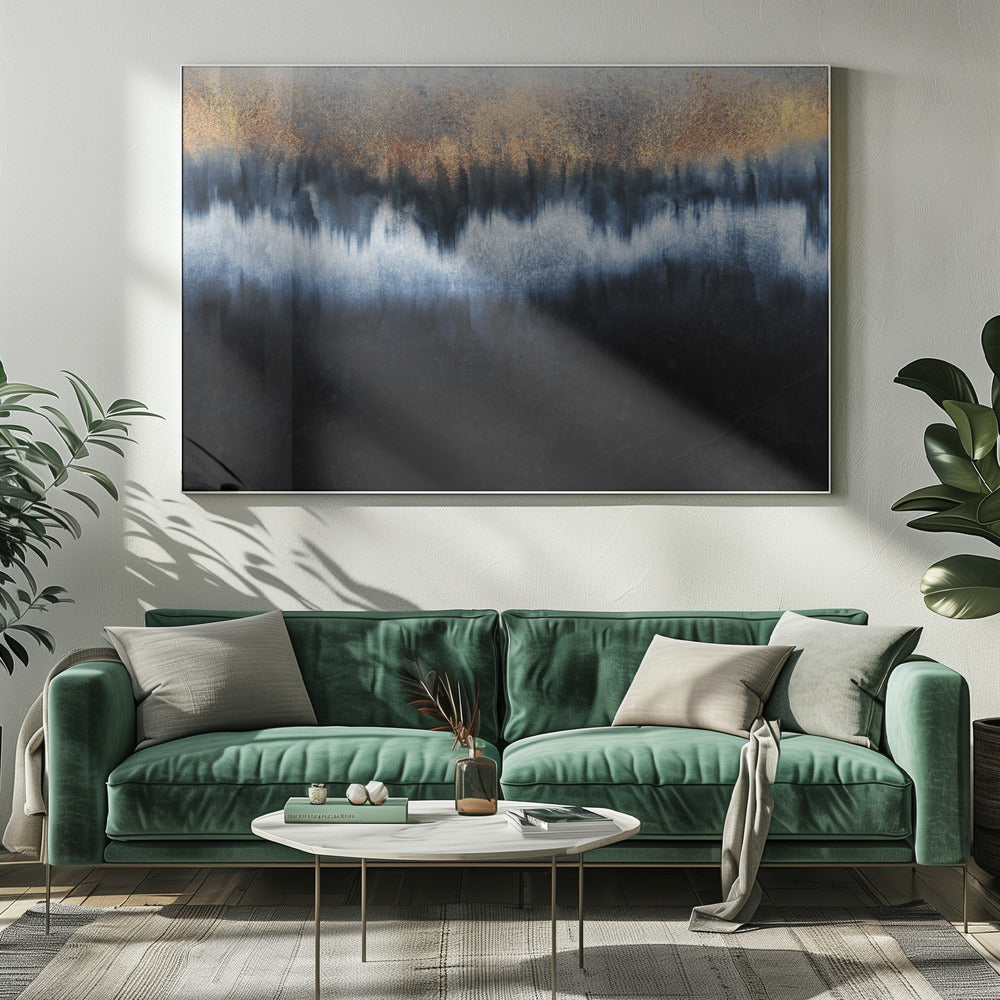Goldener Horizont | Leinwand
