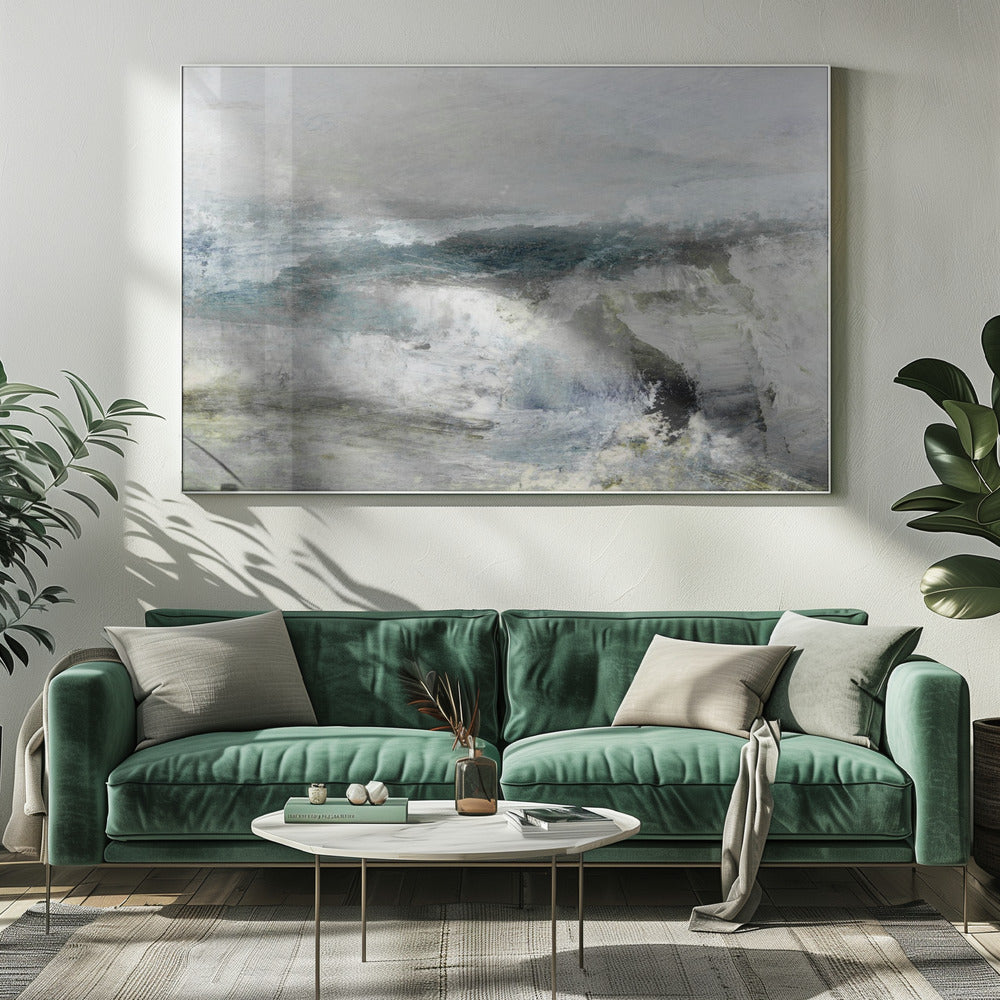Krachendes Wasser | Leinwand