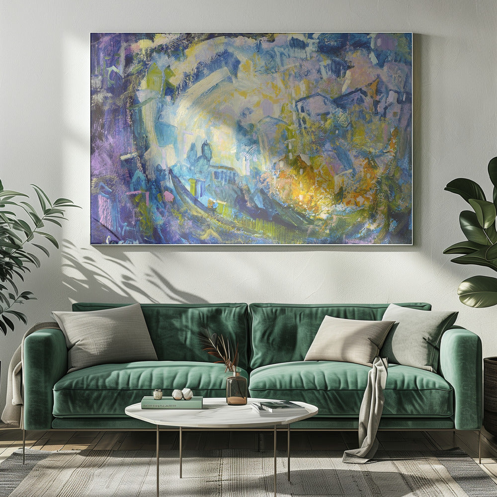 Die Kunst des stillen Zuhörens | Leinwand