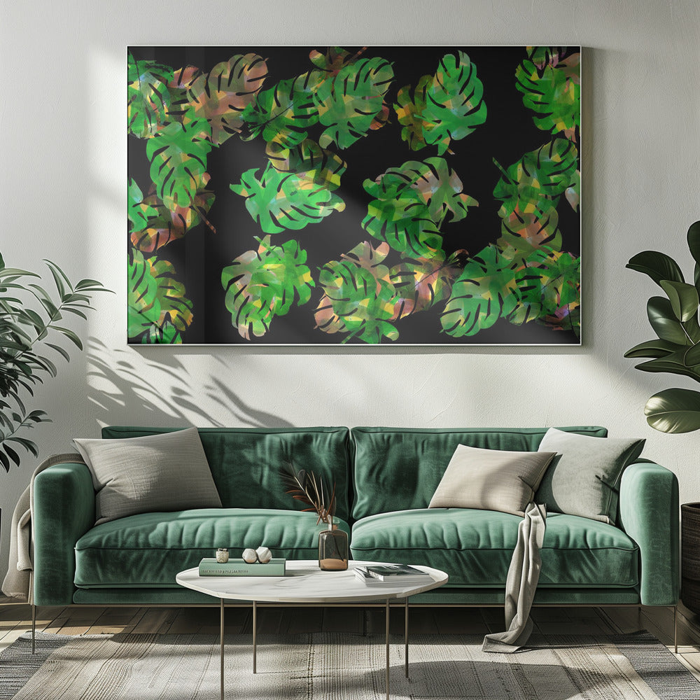 Monstera Mix | Leinwand