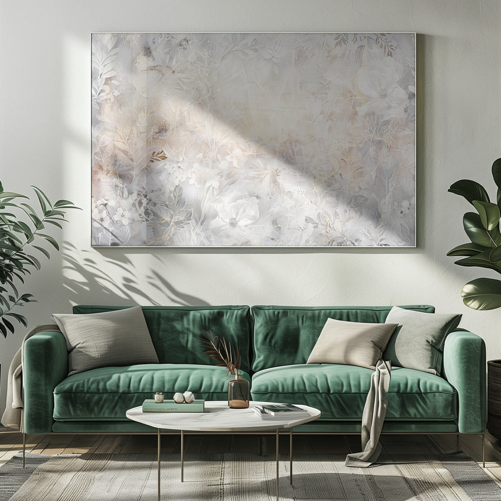 Blumenkunst, Blumenkunst, Wandkunst, Illustration, 026, Leinwand