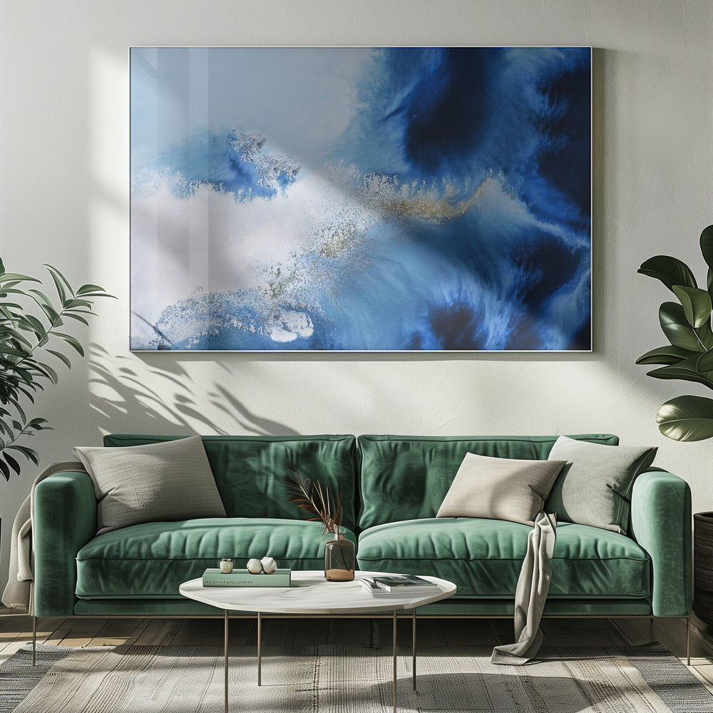 Hamptons - Floating Reef | Canvas