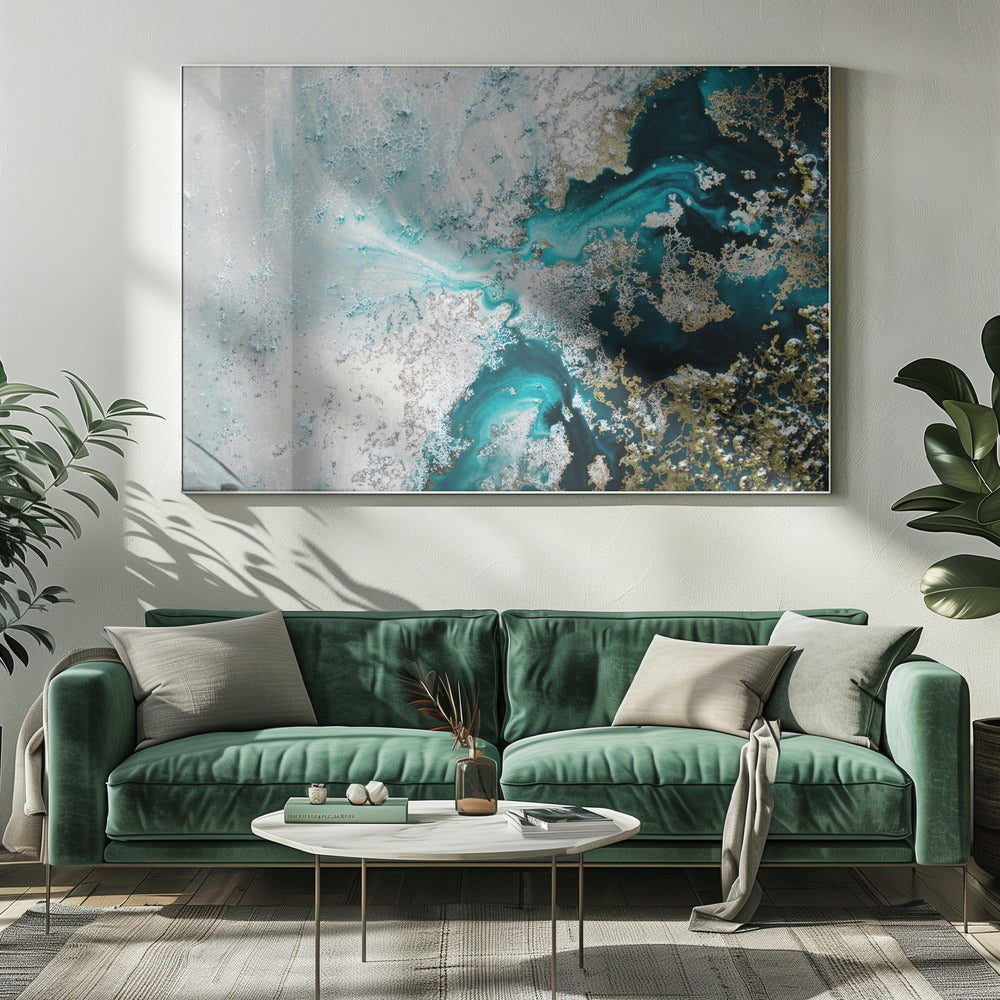 Abstract Coastal- Sea View | Canvas