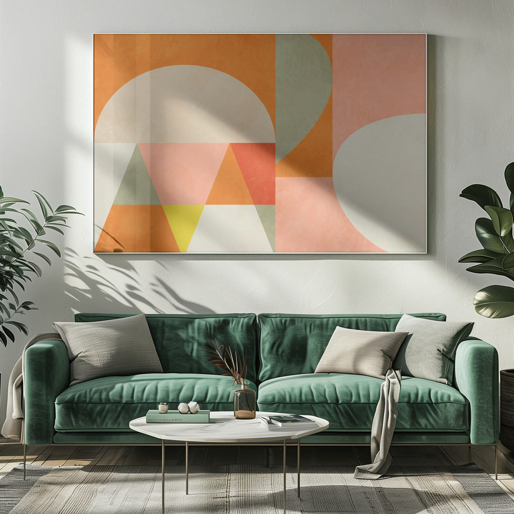 Sommerkreise22 4 V | Leinwand