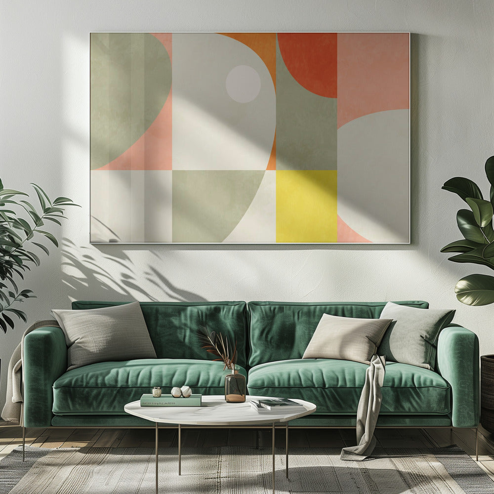 Sommerkreise22 1 V | Leinwand