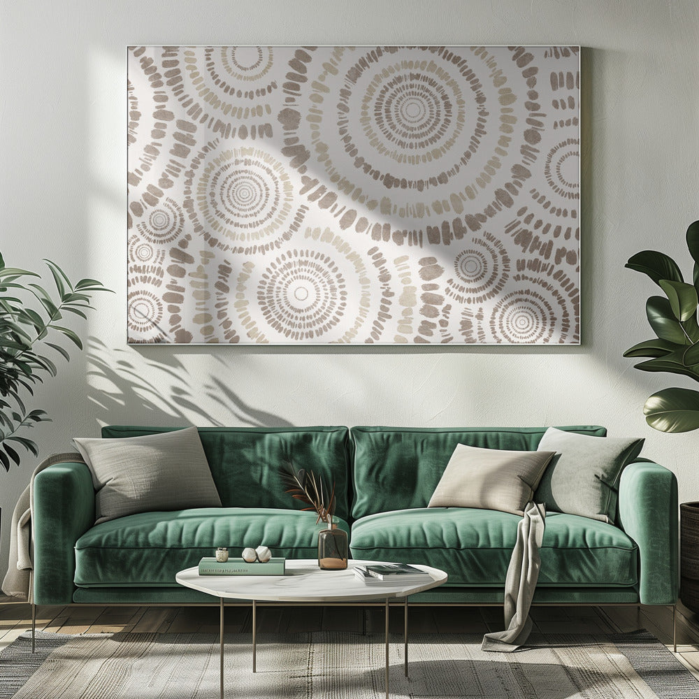 Kreise der Harmonie | Leinwand
