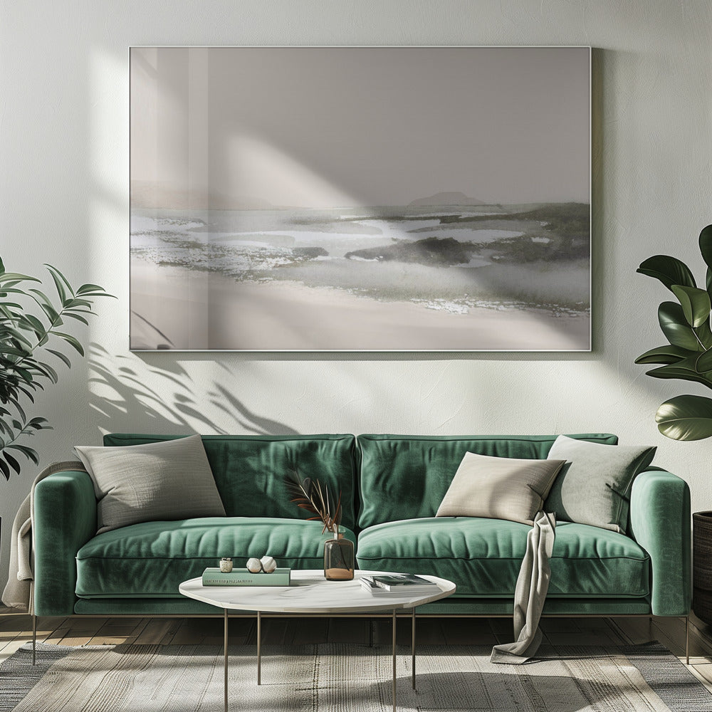 Ruhiger Strand | Leinwand