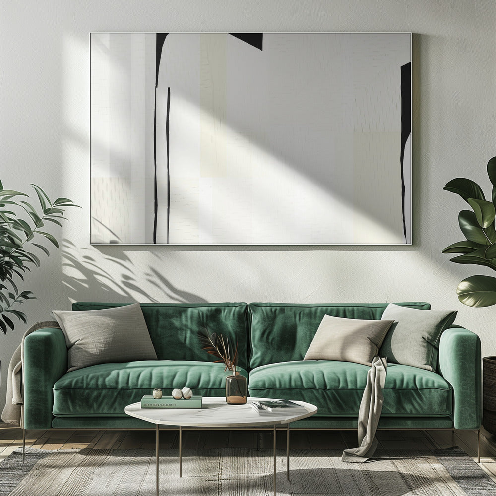 White Woven Art 1 | Canvas