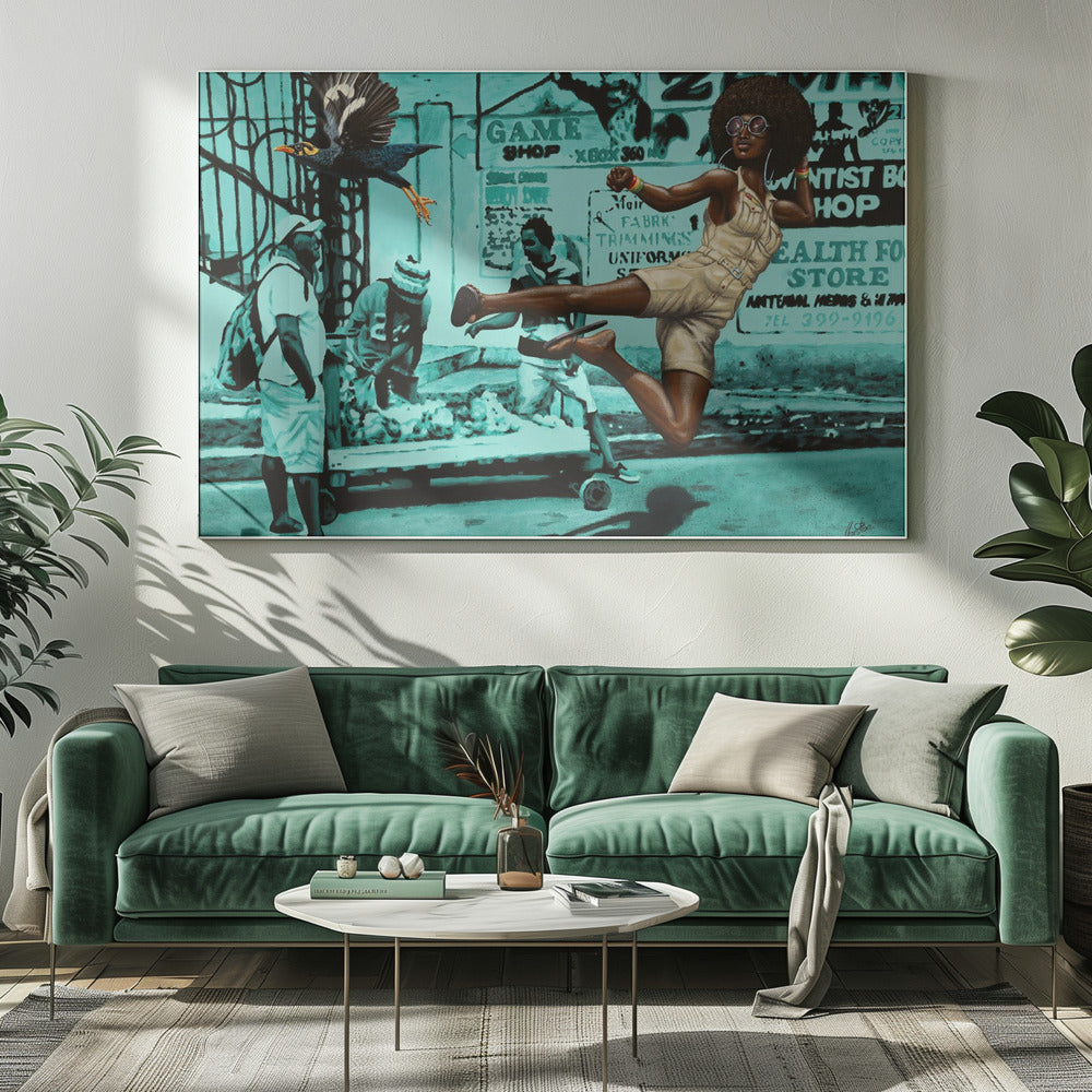 Black Belt Jones | Canvas