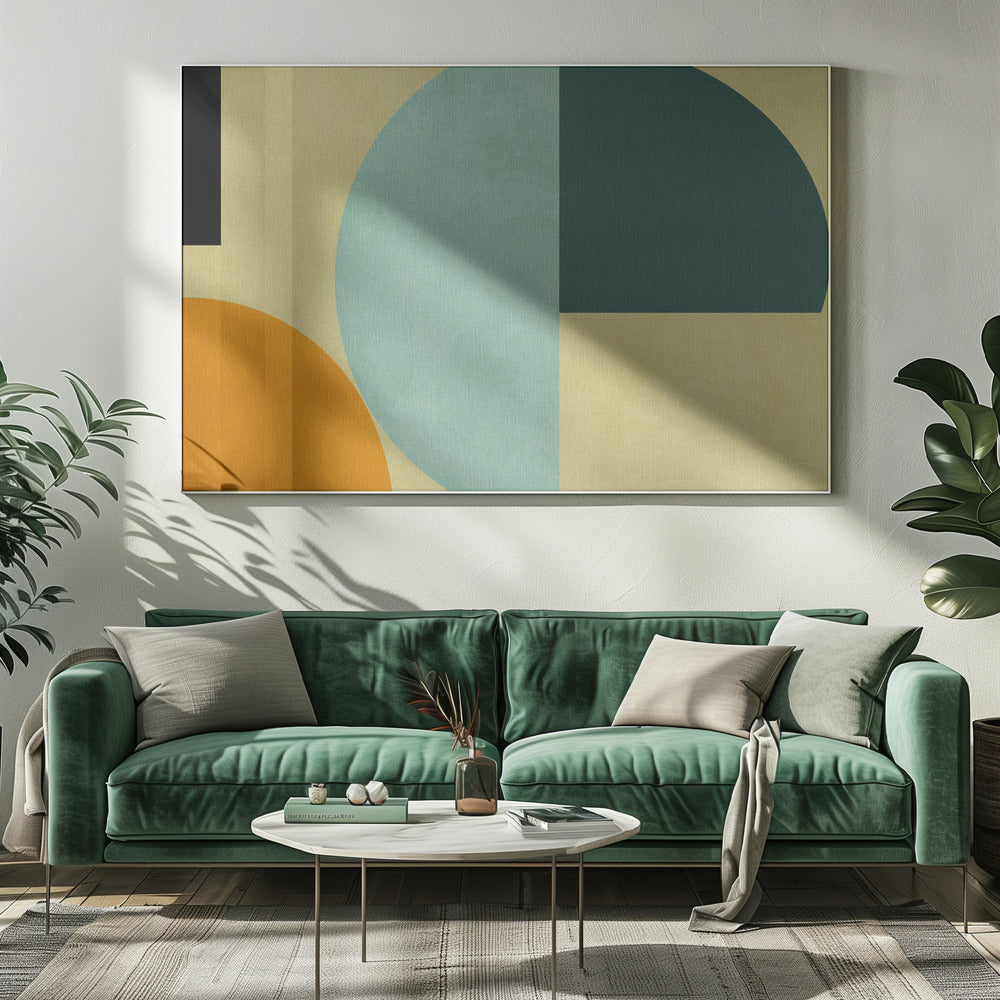 Regenbogen Plus Formen3 | Leinwand