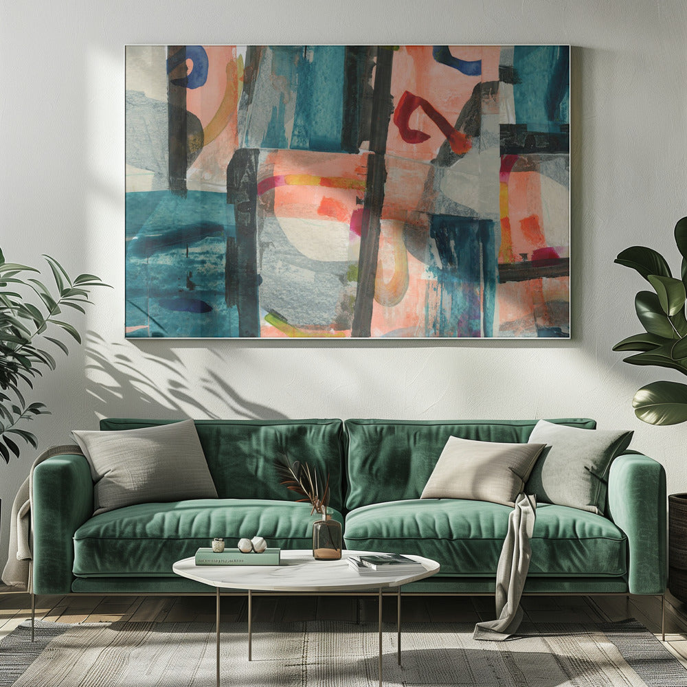 Multi Abstract Shapes 2 | Canvas